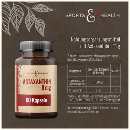 Astaxanthin 8mg Kapseln