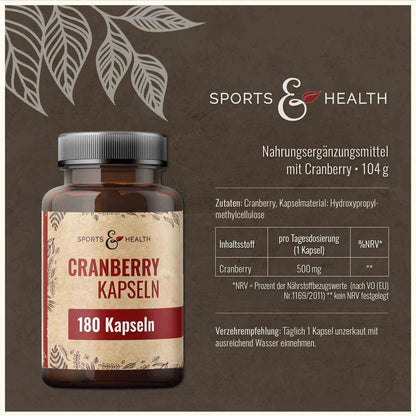 Cranberry Kapseln