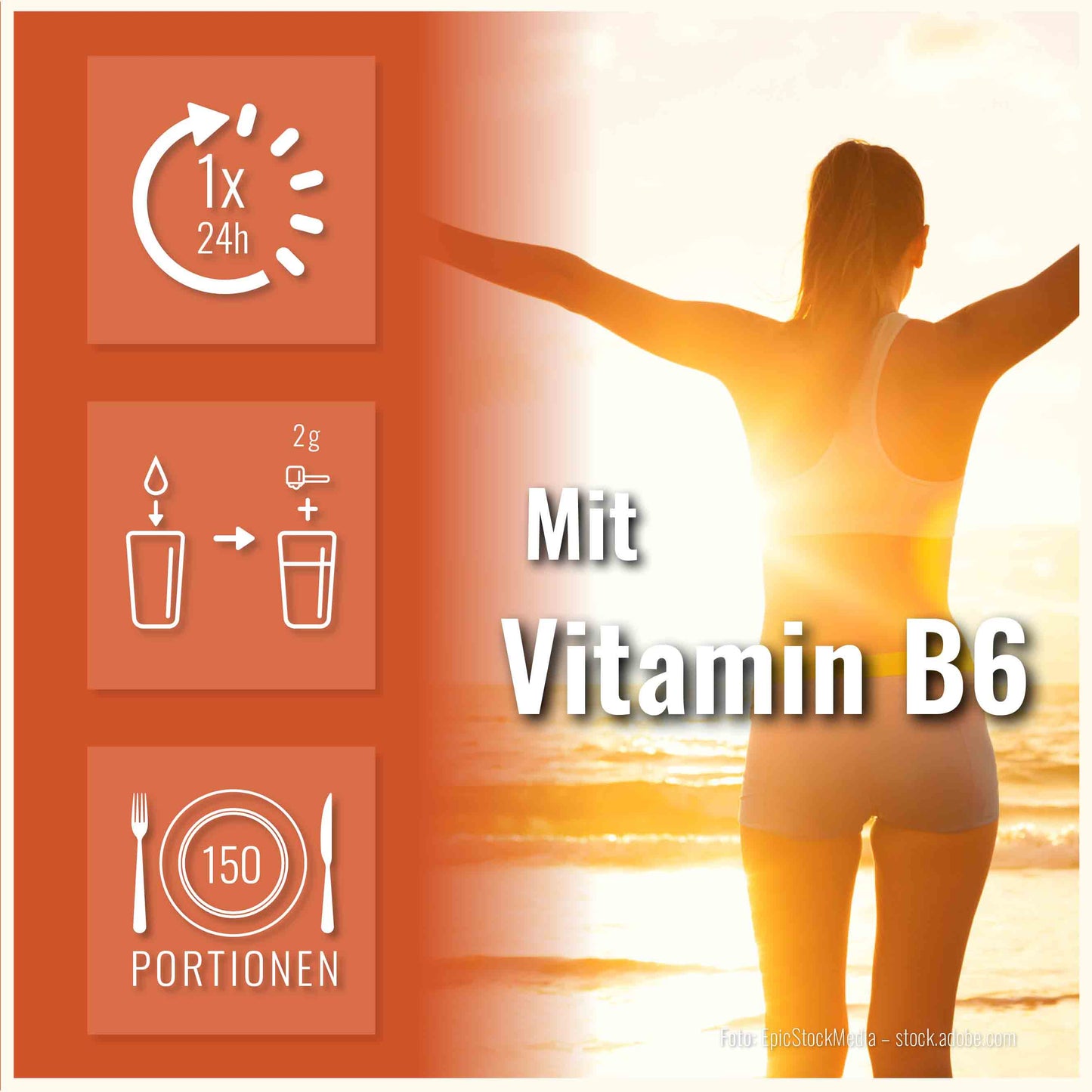 Inositol + Vitamin B6 Pulver